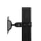 Nuvo Iron Legacy Collection Wall Brackets, Powder Coated Black, Used for mount a 2x2 to a wall, 2PK WMBRTXB - alternate 4